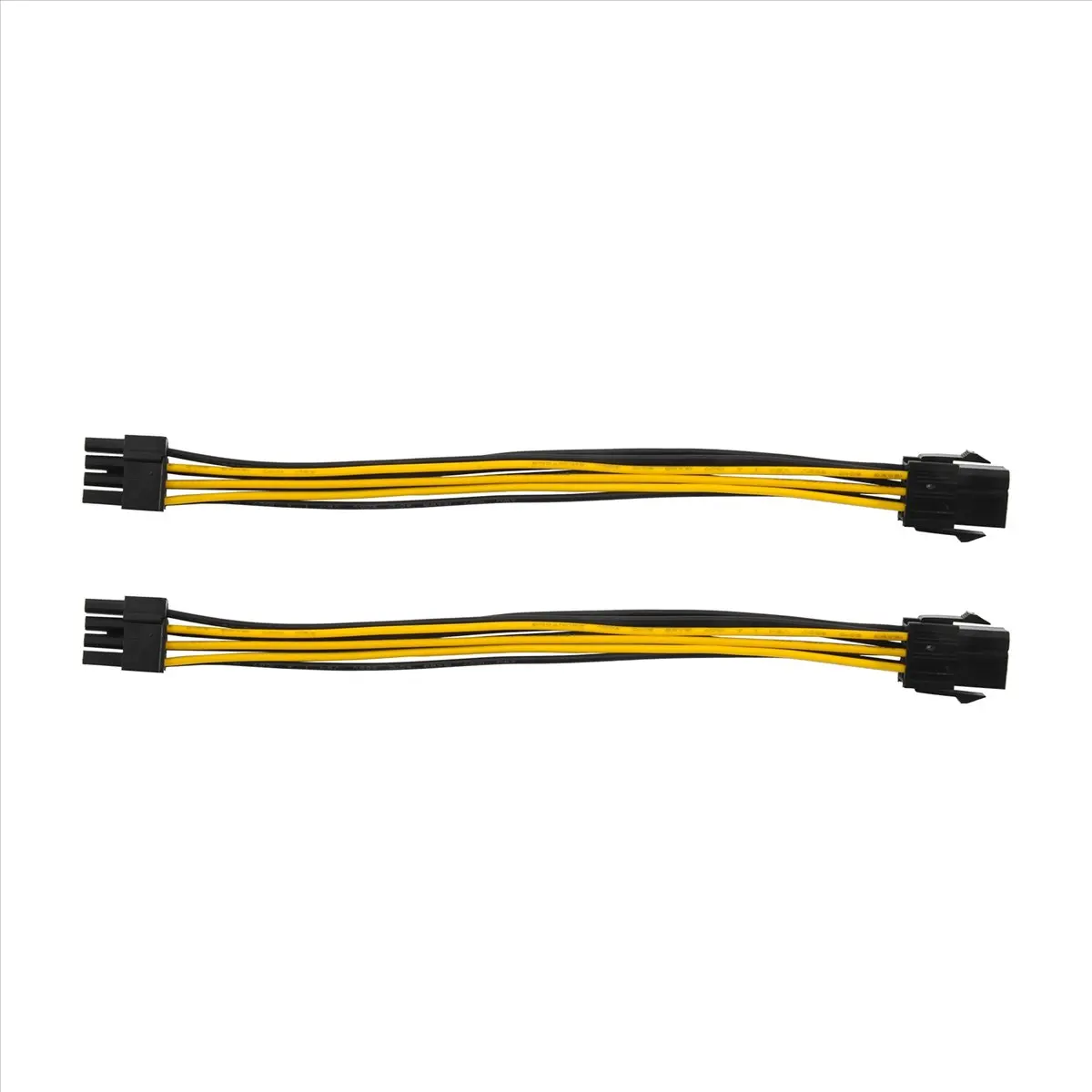 Fits for 2 Pack Graphics Card 6 Pin to 8 Pin PCIe Adapter Power Cable (GPU Video Graphics Card Power Cable) 7.8 Inch