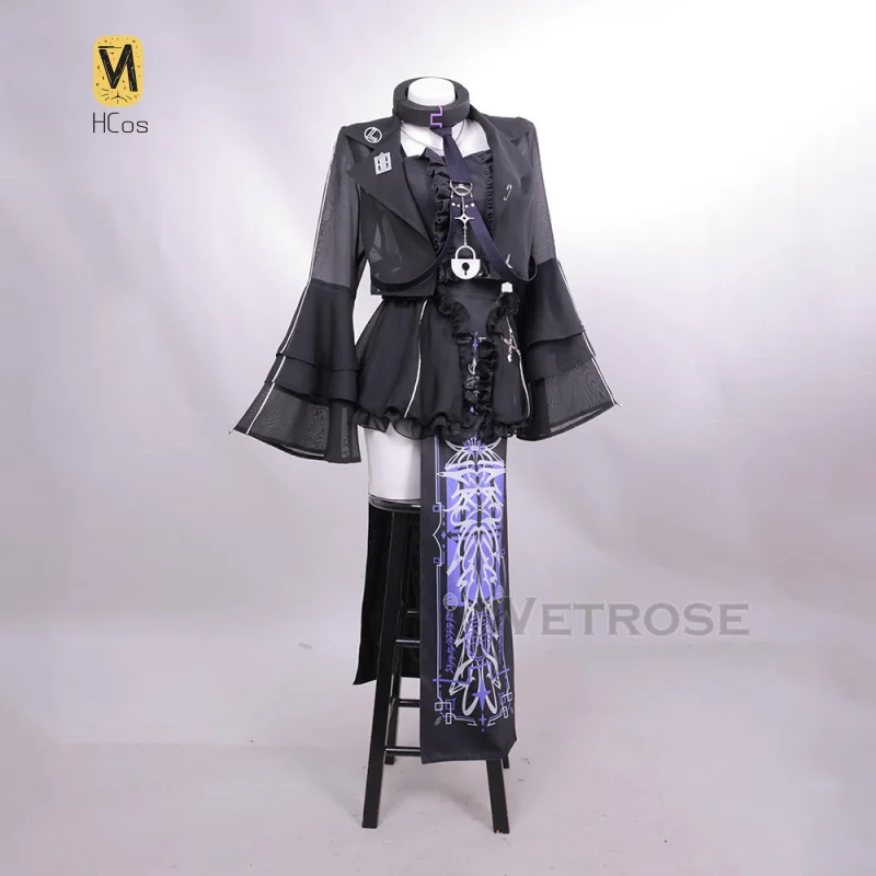 

Hololive La Darknesss Cosplay Costume Full Set Uniform Props Accessories Women Halloween Carnival Party HCos