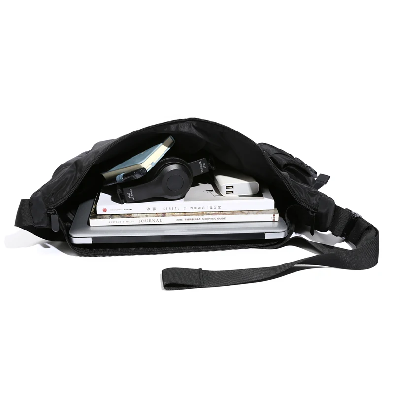 Male Messenger Bags School Trendy Waterproof Large Capacity Multifunctional Shoulder Bags For Teenager