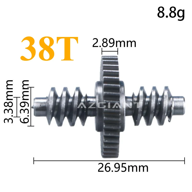 Azgigante para volvo c30 pass v70 mk3 s40 v50 vista traseira do carro exterior espelho dobrável motor engrenagem de reparo interno cog 4/10 pçs