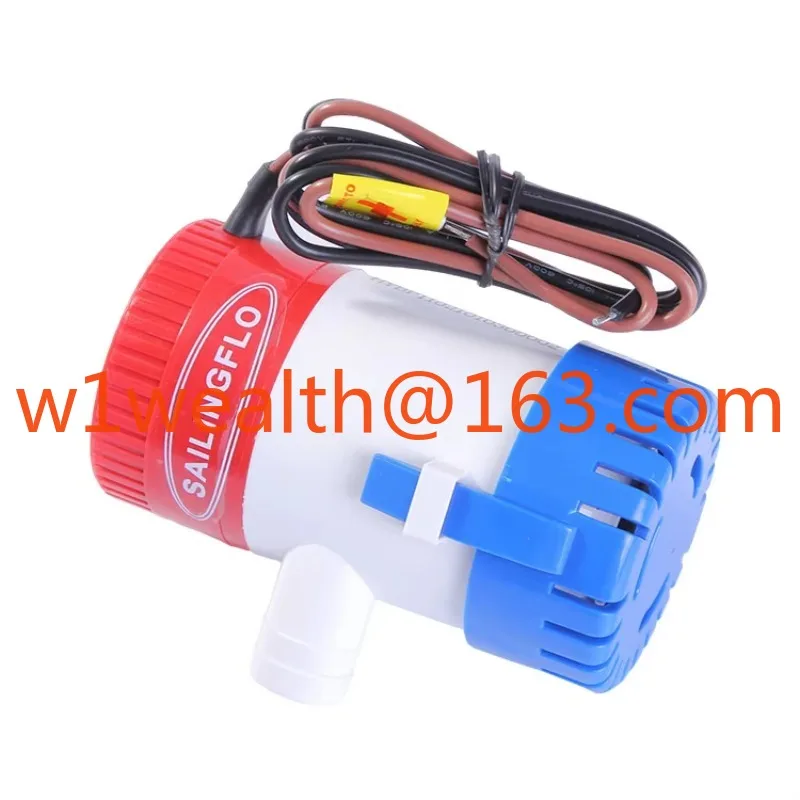 Factory Price 1100GPH Impeller Small Boat Water Pumps Submersible Non-auto Marine Bilge Pump