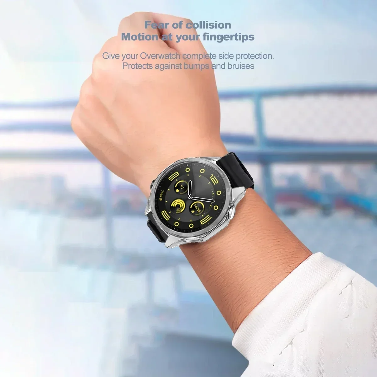 Soft TPU Screen Protector Case For Huawei Watch GT4 46mm All-Around Full Bumper Anti-scratch Cover For Huawei Watch GT 4 Shell - view 4