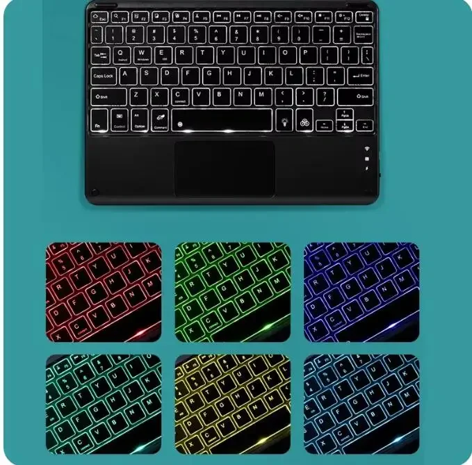 For Lenovo Xiaoxin Pad Pro 12.7 2025 Keyboard Case Trackpad Backlit Magnetic Keyboard Cover For Xiaoxin Pad Pro 12.7 2025 Funda
