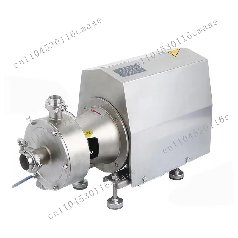 Sanitary grade stainless steel 304 316L Sanitary grade high shear dispersion emulsion homogeneous single stage emulsion pump