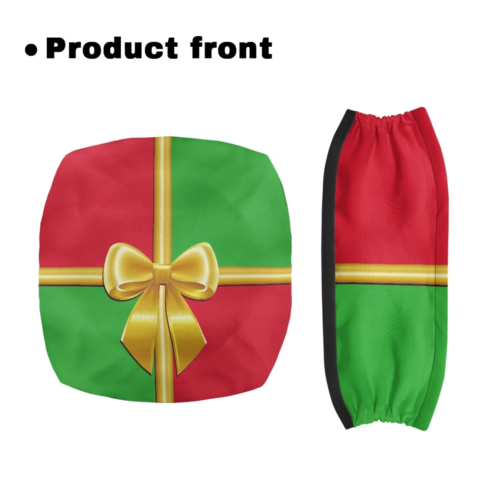 Coloranimal Chrismas and Bow Set of 2 Walker Cover Walker Seat Covers for Men Outdoor