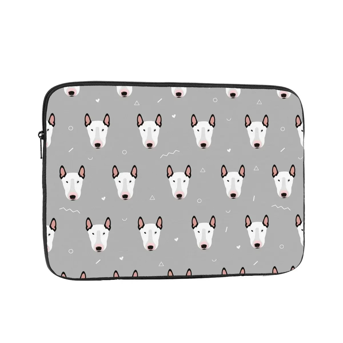 Little Bull Terriers Laptop Sleeve Cover Bag 10 12 13 15 17 Inch Notebook Bag Sleeve Cute Dog Animal Tablet Shockproof Case Bag