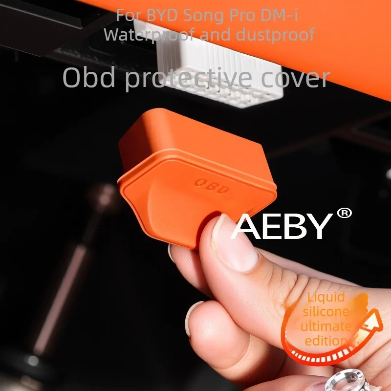 

AEBY For BYD Song Pro DM-i 2025 OBD Port Cover,Dust Cover Cap for Car Computer Connector,Anti-Dust Plug Protector,Accessories