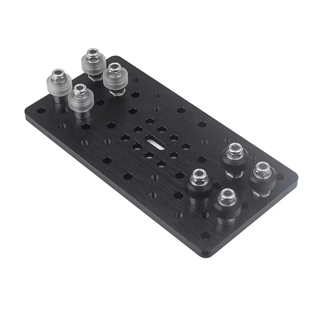 Piastra a portale con fascio a C Piastra in alluminio doppia larghezza Piastra di lavorazione CNC ad alta precisione per accessori per parti di macchine per router CNC con fascio a C