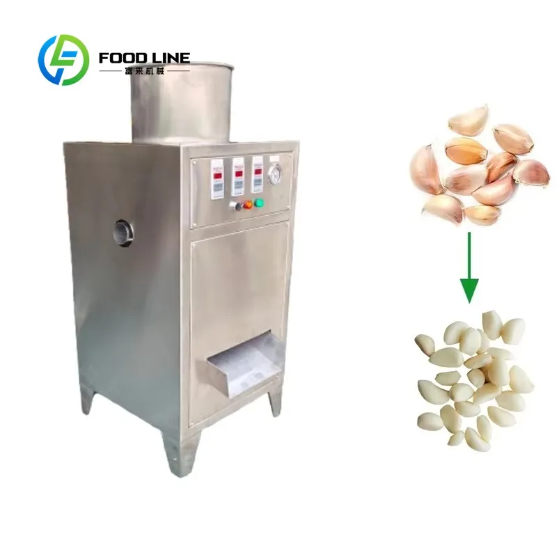 

Customized size Garlic peeling machine High-efficiency separator Motor core component Fruit and vegetable peeling machine