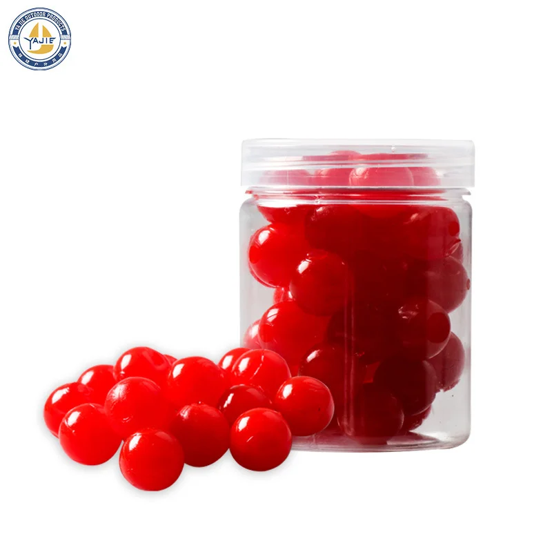

European Floating Black Carp Baits Reverse Bottom Fishing Lure Spherical Soft Lure Strong Fruit Flavor Bait Sweet-potato Baits
