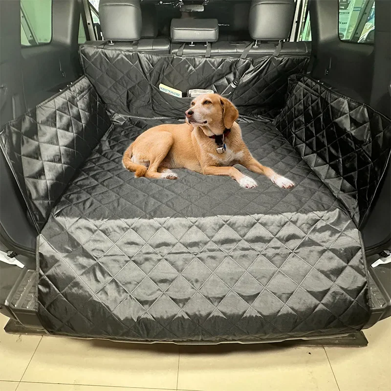 For Toyota Land Cruiser Prado 250 LC250 2024+Trunk Mat Tarpaulin Waterproof Dog Cat Back Seat Covers Car Protection Blanket
