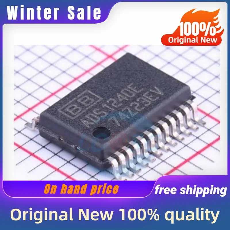 4PCS New original ADS1240E SSOP-24 quality goods