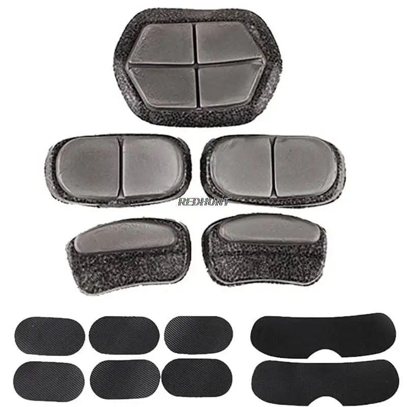Tactical Helmet Pads 13Pcs Helmet Foam Pad Fast Helmet DIY Protective Cushion EPP Sponge Pad Motorcycle Helmet Accessories