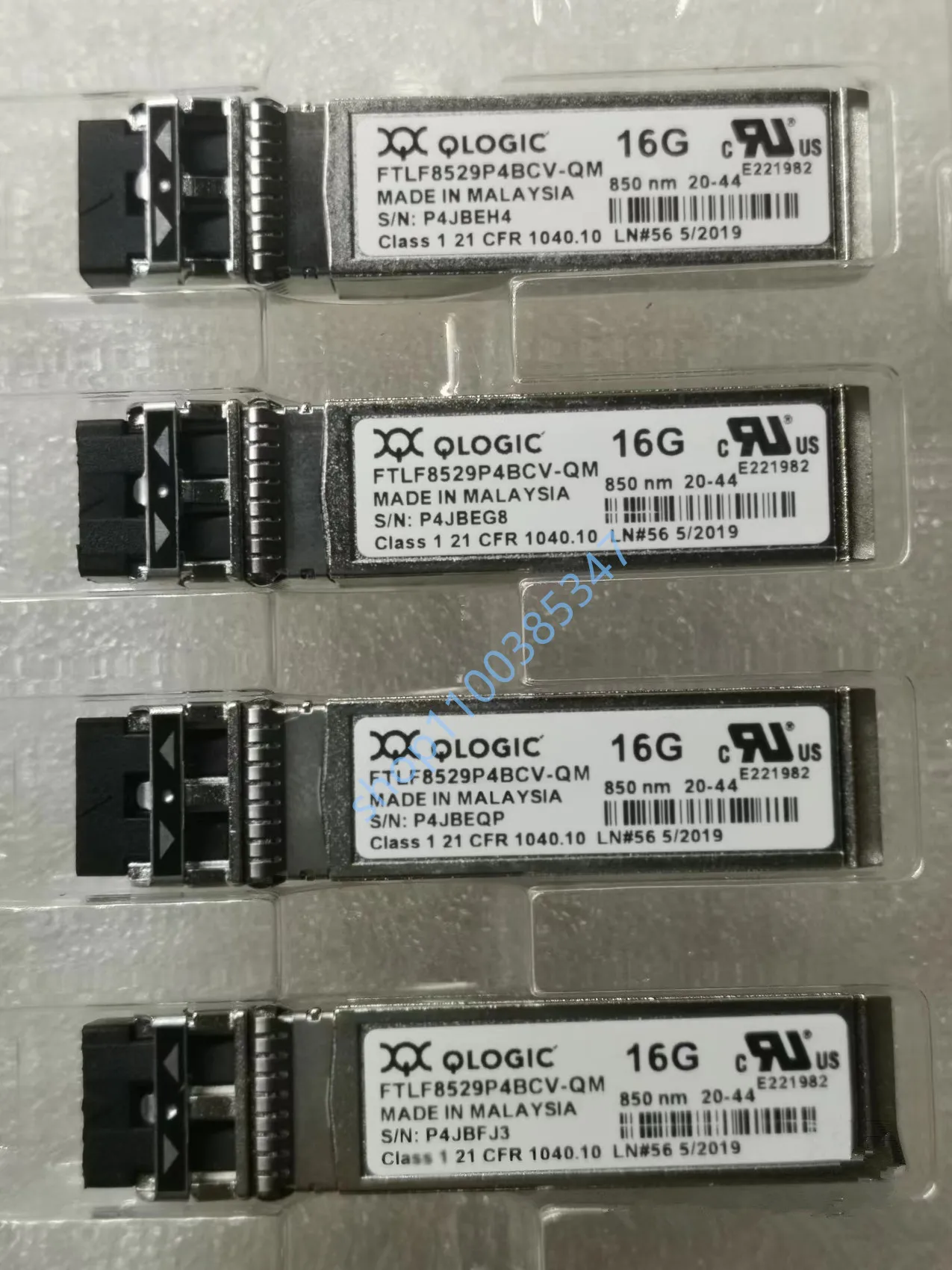 

Qlogic 16g SFP fiber module FTLF8529P4BCV-QM/QLE2662 QLE2672 QLE2692 16GB 850NM SR LC-LC sfp fiber switch transceiver