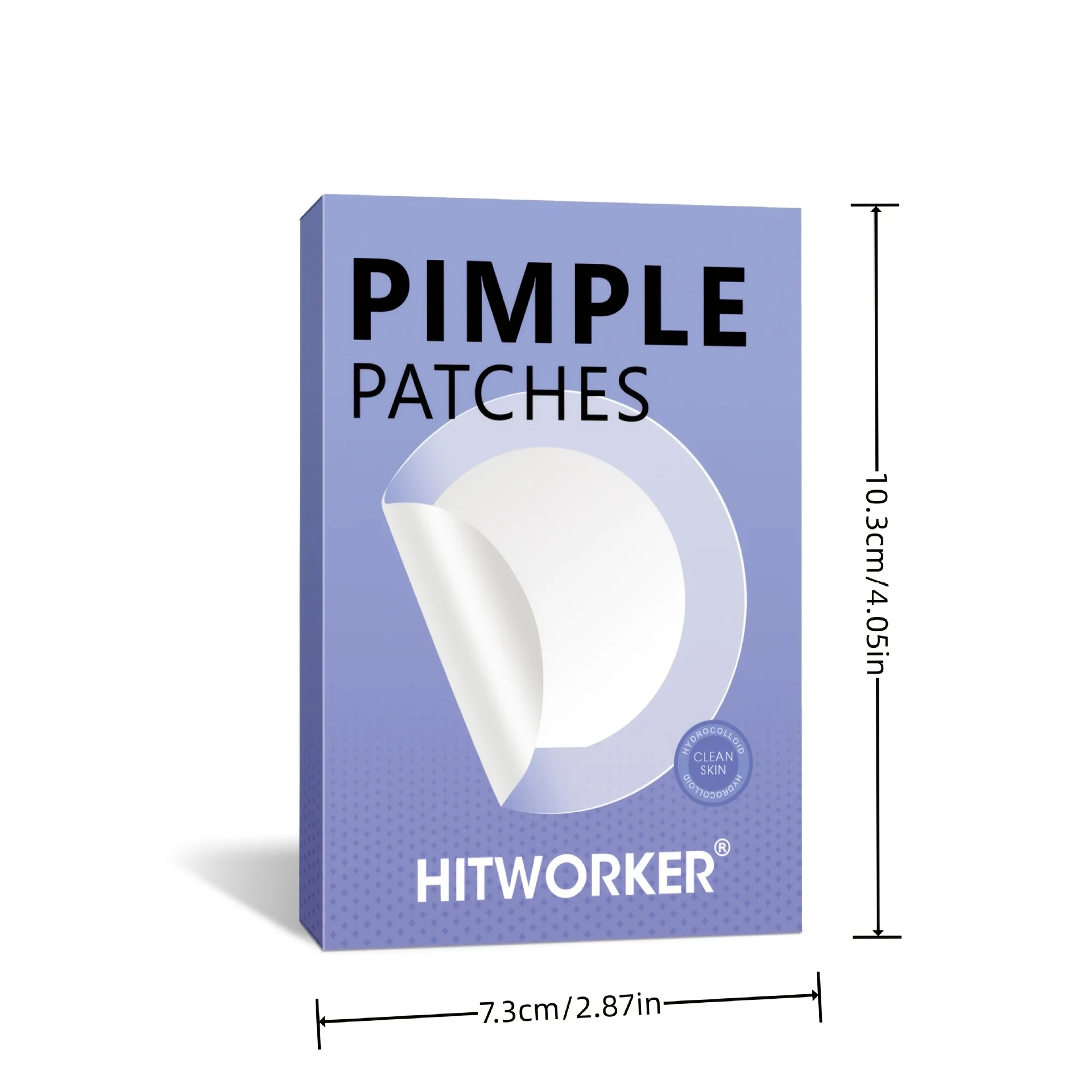 200/400/800pcspcs acne patches, water-based gel non irritating, suitable for all skin types image 2