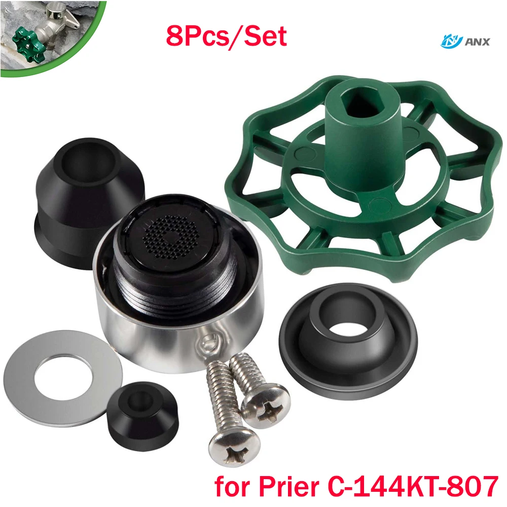 

for Prier C-144KT-807 Anti-Siphon Freezeless Faucet Repair Kit C-144KT-807 C-144 Complete Repair Kit for C-144/244 Wall Hydrant