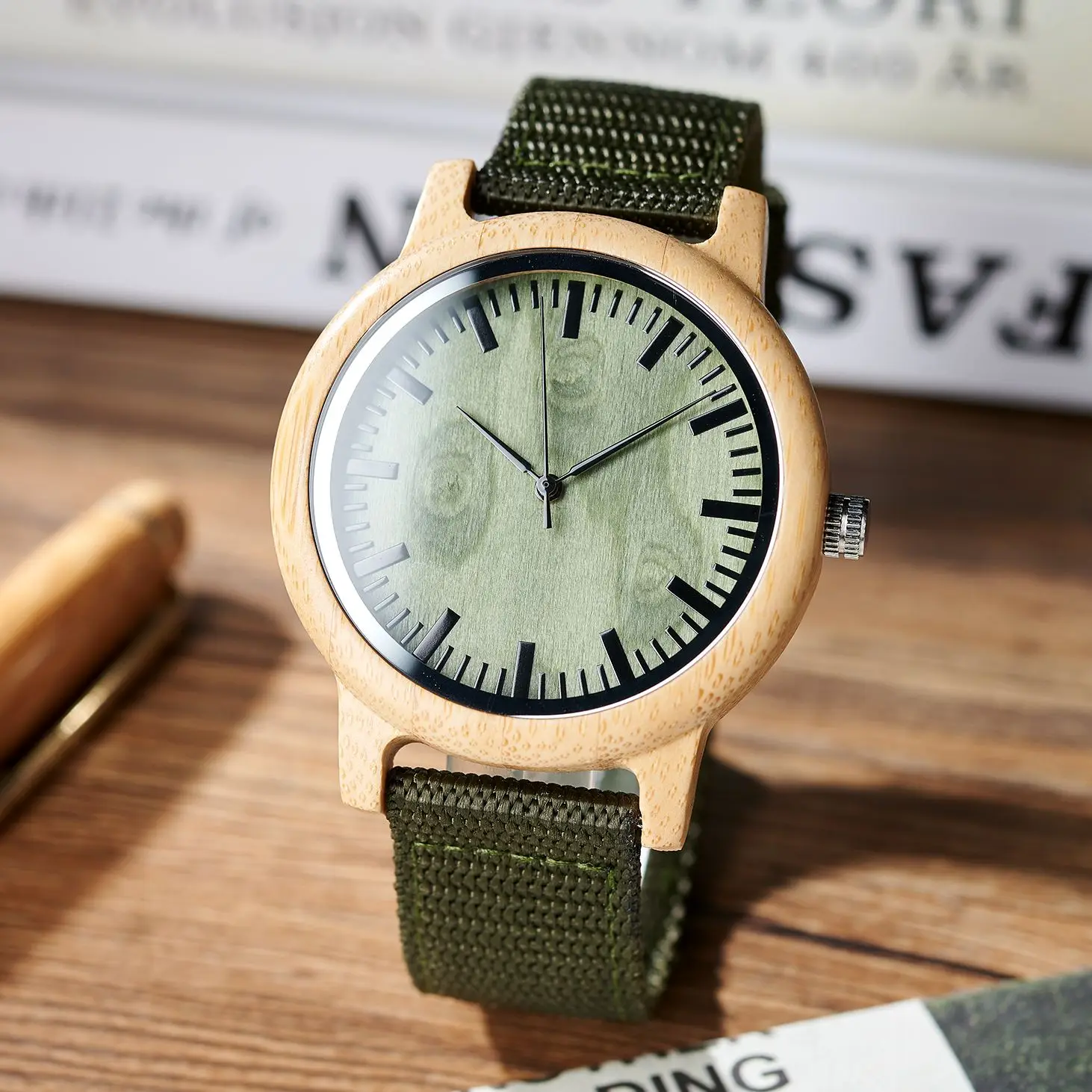 BOBO BIRD Bamboo Watches Men & Women Quartz Watch Gift Box Packing Support Customized Dropshipping