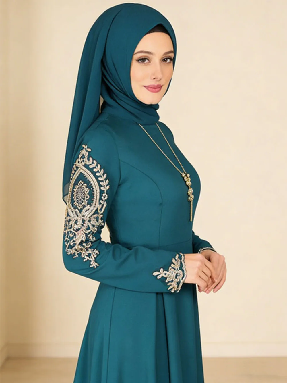 

Кафтан для мусульманок, длинное платье для вечеринок, молитв, Рамадана, исламское макси-платье, бангладешское, пакистанское, элегантное винтажное платье, Ид Мубарак, эльбисе