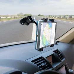 360° Rotating Car Tablet Stand Holder Car Windshield Dashboard Mount for IPad Pro 11 9.7 Inch Mini Air Samsung Xiaomi Huawei Pad