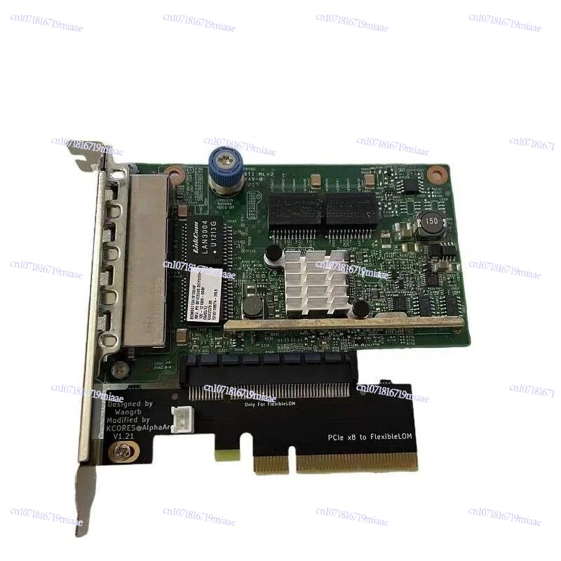 BCM5719 Gigabit four-port network interface card love fast, soft routing