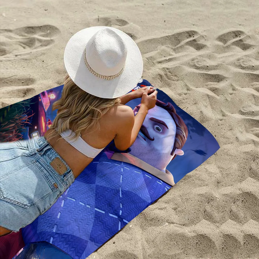 منشفة شاطئ سريعة الجفاف مخصصة ، مناشف حمام ملونة للفتيات ، خالية من الرمال ، سريعة الجفاف ، اليوغا ، سبا ، صالة ألعاب رياضية ، حمام سباحة ، مرحبا إن-جار 2 #5