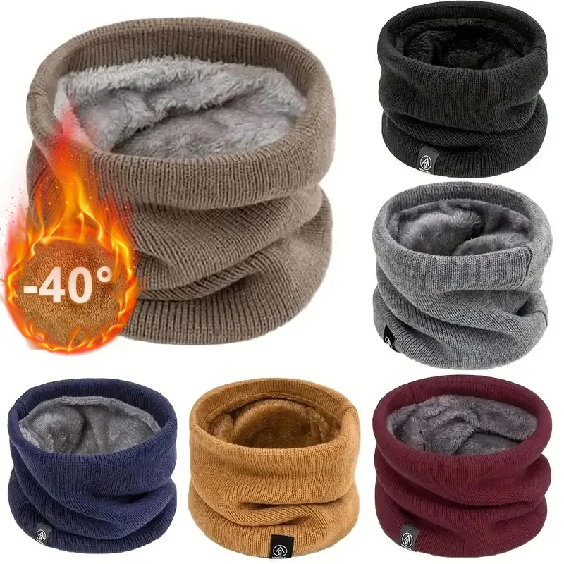 وشاح رياضي ناعم محبوك لتدفئة الرقبة للنساء والرجال مع غطاء للوجه للتزلج في الشتاء والجري والمشي لمسافات طويلة