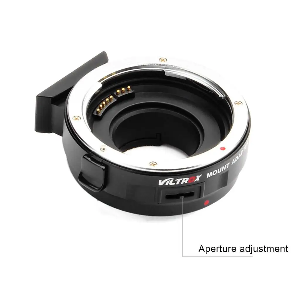 Viltrox EF-M1 Lens Adapter Ring Mount AF Auto Focus for Canon EF/EF-S Lens to M4/3 Micro Four Thirds Camera for GH5/4/3 Olympus
