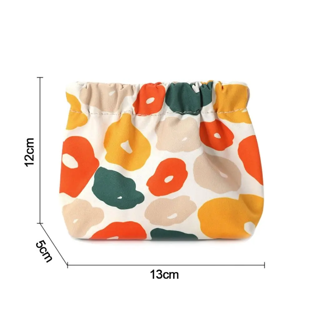 Travel ลิปสติกกระเป๋าเครื่องสําอางพิมพ์แฟชั่นเหรียญเงินกระเป๋า Mini กระสุนกระเป๋าเหรียญผู้หญิงเปลี่ยนกระเป๋าสําหรับหญิง