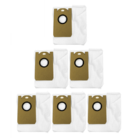 6Pcs Dust Bag for XiaoMi Lydsto W2 Robot Vacuum Cleaner Rubbish Bag Replacement Spare Parts Accessory