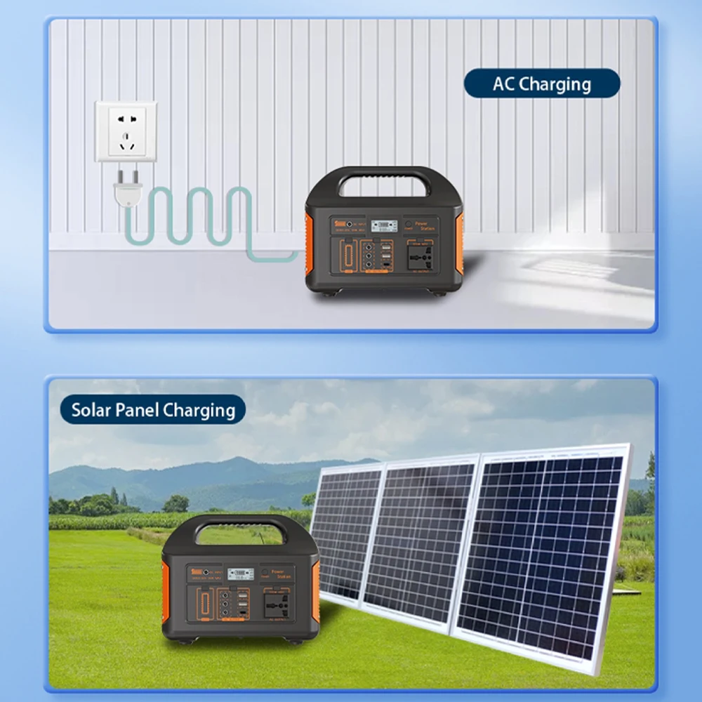 Gaiaray محطة طاقة محمولة 300 واط 256Wh مولد الطاقة الشمسية محطة شحن خارجية UPS LiFePO4 بطارية التيار المتناوب 110 فولت للتخييم المنزل #5