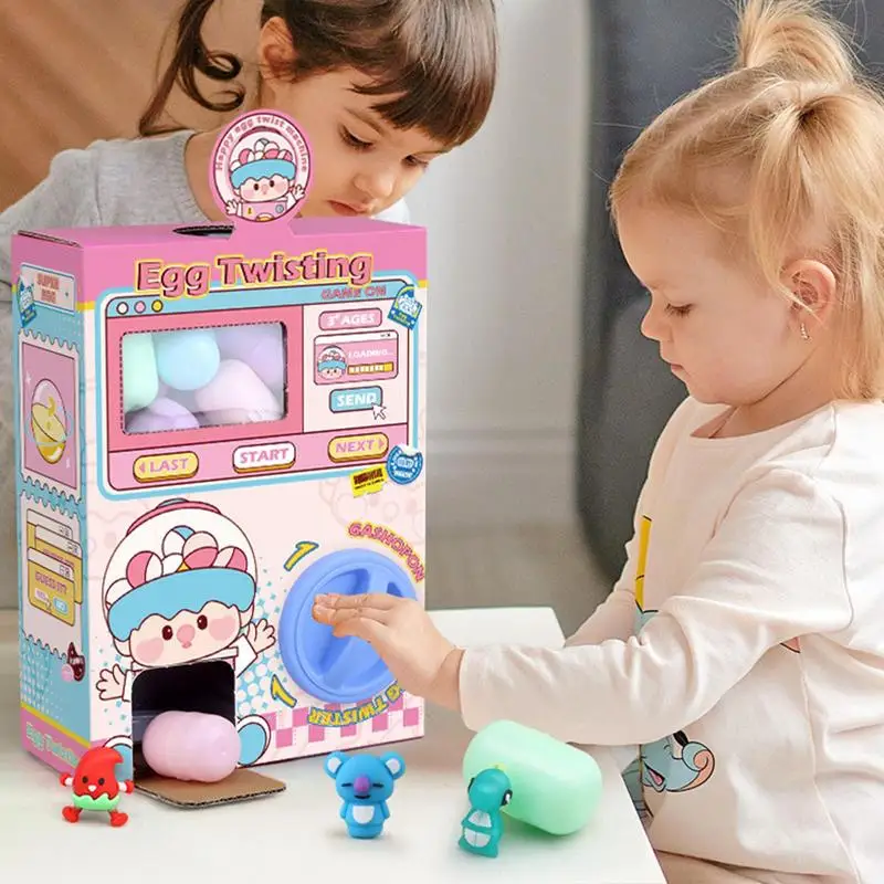 

Claw Machine Toy Vending Machine Twist Egg Operated Play Game Mini Claw Catch Toy Machines Dolls Maquina Dulces Children Gifts