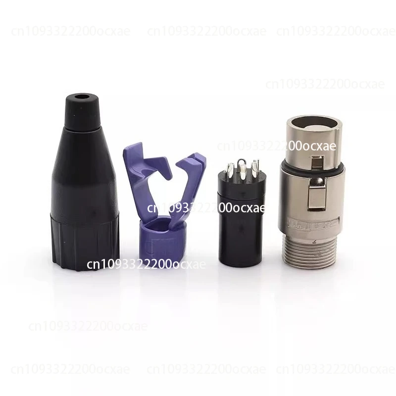 AC5FJ 5-Pin XLR Female DMX Lighting Signal Balanced XLR Connector