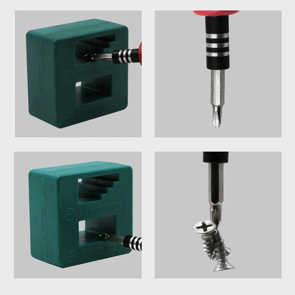 2 In 1 Screwdriver Magnetizer Degaussing Demagnetizer Change Magnetism Tool Quickly Magnetize Or Demagnetize Screwdriver Tips