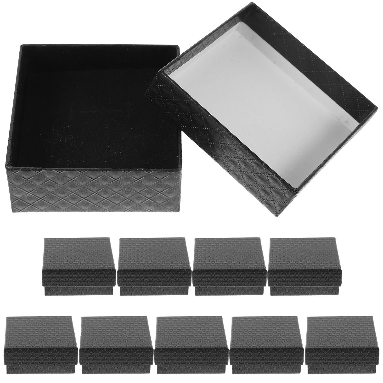 

10 Pcs Jewelry Gift Box Necklace Packaging for Small Business Boxes Jewellery Women Cardboard