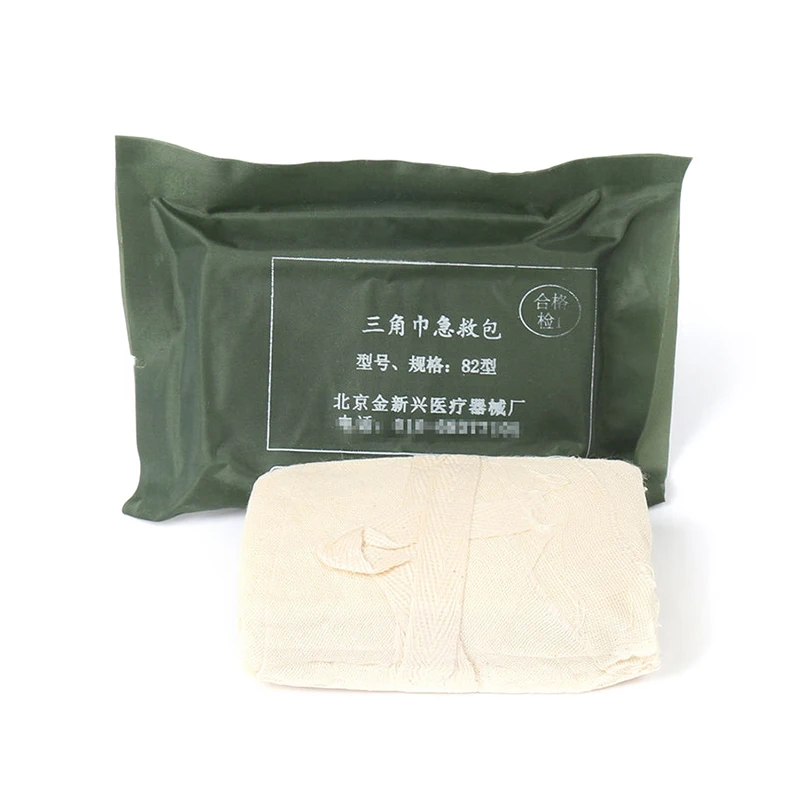 Outdoor Medical Bandage Triangular First Aid Bandage Fracture Fixation Emergency First Aid Kit Camping Accessories