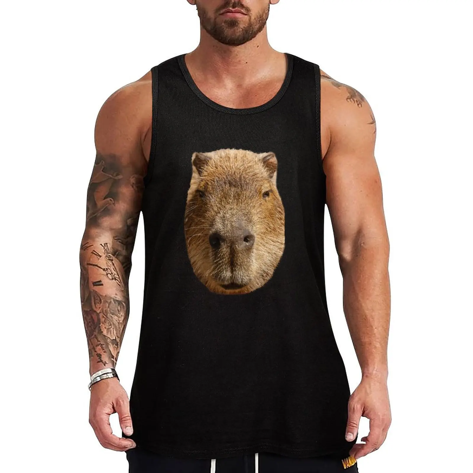 

don't worry be Cappy Tank Top Breathable Tank Top Moisture Wicking Sleeveless Shirt