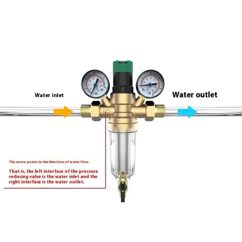 copper-pre-filter-dn15-20-25-pressure-stabilizing-central-water-purification-large-flow-scale-commercial-pre-filter-household