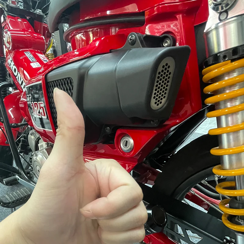 For Honda Hunter Cub CT125 JA55 JA65 Trail125 2020-2024 Air Filter Guard Trim Cover Intake Box Clean CT125 Air Filter Cover - Image 2
