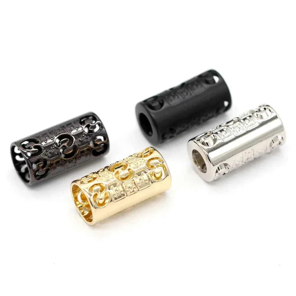 DOTOLLE 10 pz 15/20mm Vintage Metal End Stopper Cord Ends Lock cordino clip chiusura indumento pantaloni coulisse artigianato fai da te