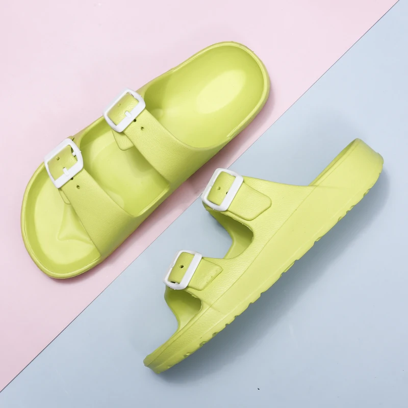 House Slippers Lightweight Adjustable EVA Sandals with Dual Straps for Couples Ideal for Outdoor & Indoor Slipper for Men Women - view 5