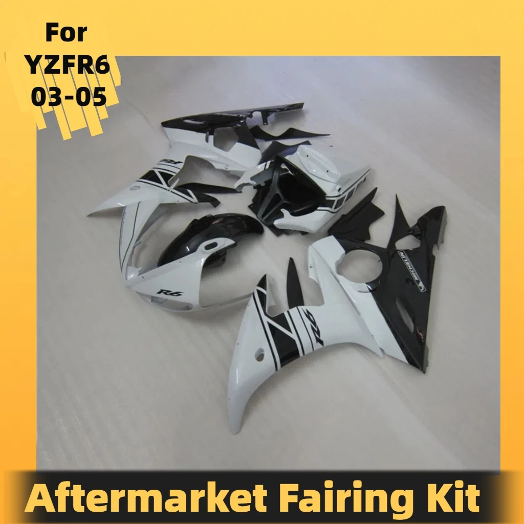 Full Fairings YZF R6 03 04 05 for Yamaha YZF R6 2003 2004 2005 Injection Sportbike Body Rebuild Street Sport Bodywor