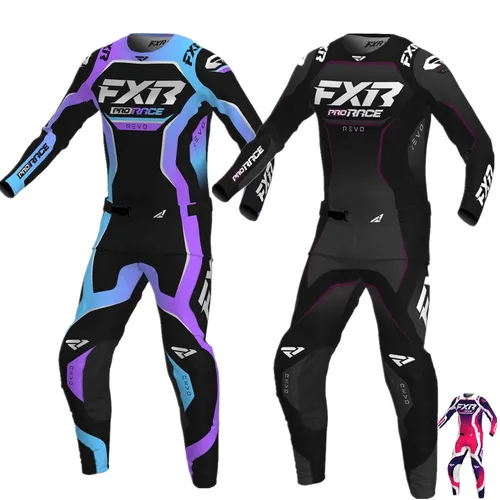Imagen 2 del producto 2025.5 REVO Motocross Combos Dirt Bike Gear Set Moto Off Road Jersey y pantalón Enduro Conjunto de camiseta de motocicleta