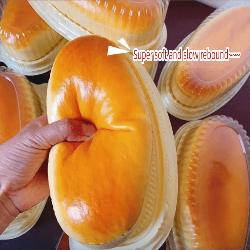 New Cheese Cake Anti-stress Squeeze Soft Slow Rebound Stress Relief Toy Simulated Sensory Toy