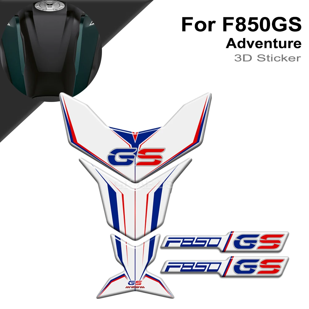 

For BMW F850GS F850 GS 850 GSA Adventure Protector Fuel Tank Pad Kit Knee Fish Bone Stickers Decorative Decal 2019 2020 ﻿