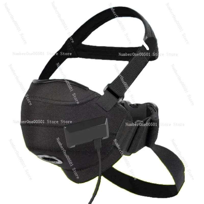 Gaming Soundproof Mask Upgrade Microphone Clear Voice Compatible with Phone Noise Reduction Accessory