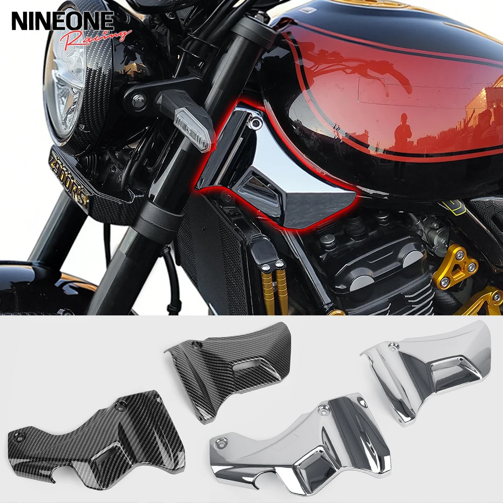 

For Kawasaki Z900RS Cafe 2018-2025 Front Frome Covers Steering Bar Side Covers Air Scoop Panels Z 900RS CAFE Frame Cover