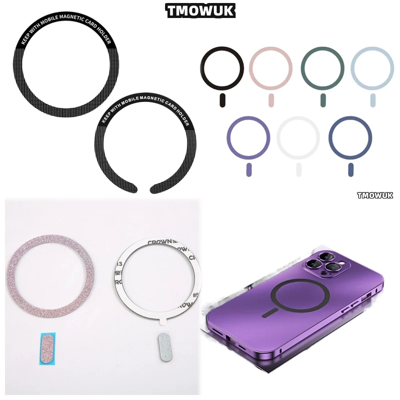 

For Xiaomi Redmi K40 K60 MIX Fold 2 3 4 Pro Ultra For Magsafe Magnetic Ring Sticker Durable Wireless Charging