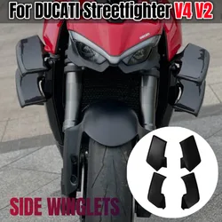 2023 V4/V4S Winglets Wings Spoiler Fxed For DUCATI Streetfighter V4 V4S V4SP 2020-2023 V2 2022-2023 Motorcycle Winglet Wing Kit