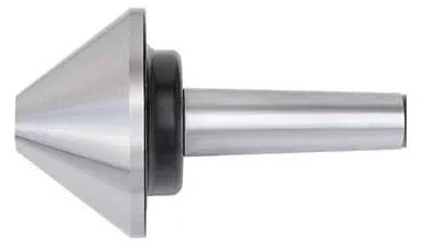 MT2-100mm 60 درجة مركز أنف الثور CNC مركز دوار مباشر الدقة الدوارة: 0.005 HRC55 مركز مباشر