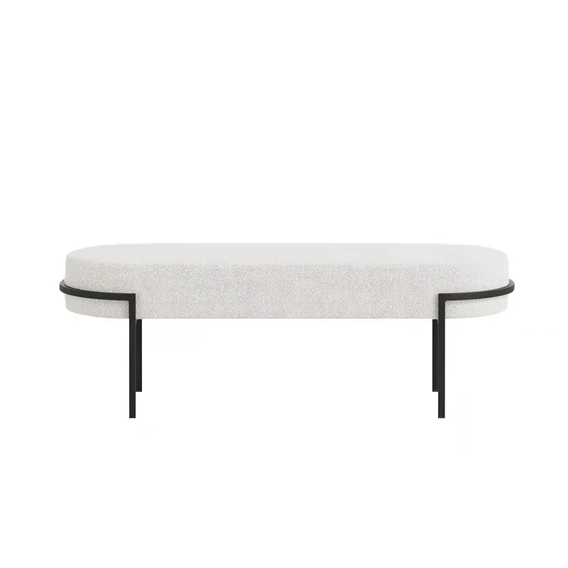 

Italian, minimalist, shoe changing stool, sitting stool, minimalist, end of bed stool, home, bench, cream wind, sofa stool